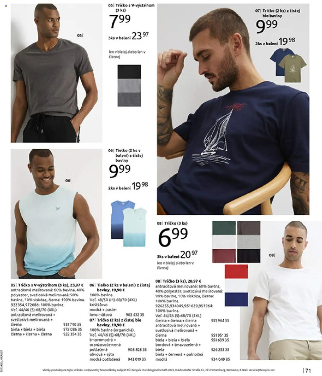 Bonprix katalóg dovolenkové essential kúsky │ platný od 17.06.2025 | Strana: 73 | Produkty: Tričko, Tielko