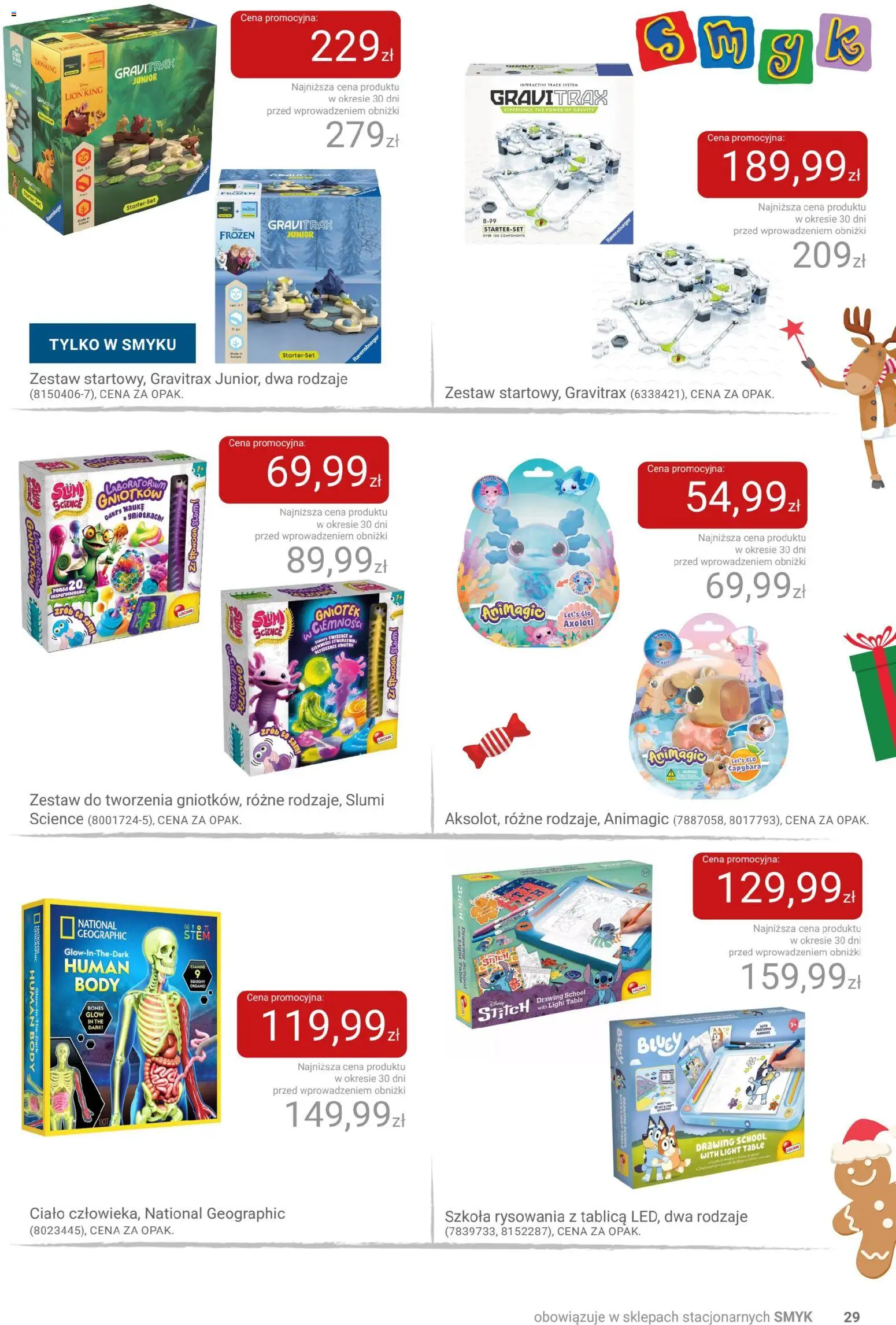 Smyk Gazetka od 02.12.2025 | Strona: 29 | Produkty: Starter, Body