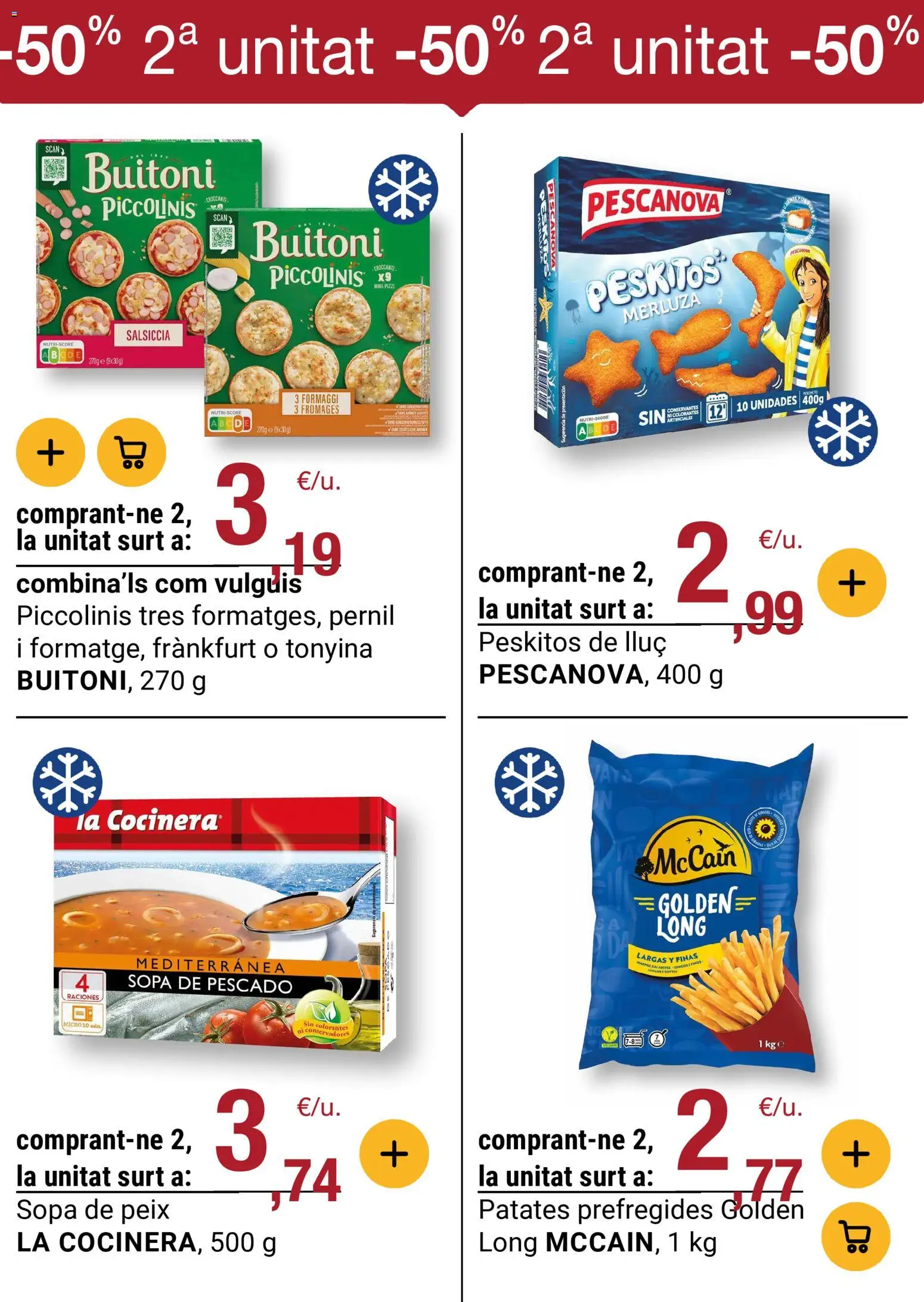 Bonpreu folleto │ válido desde el 04.11.2025 | Página: 28 | Productos: Pescado