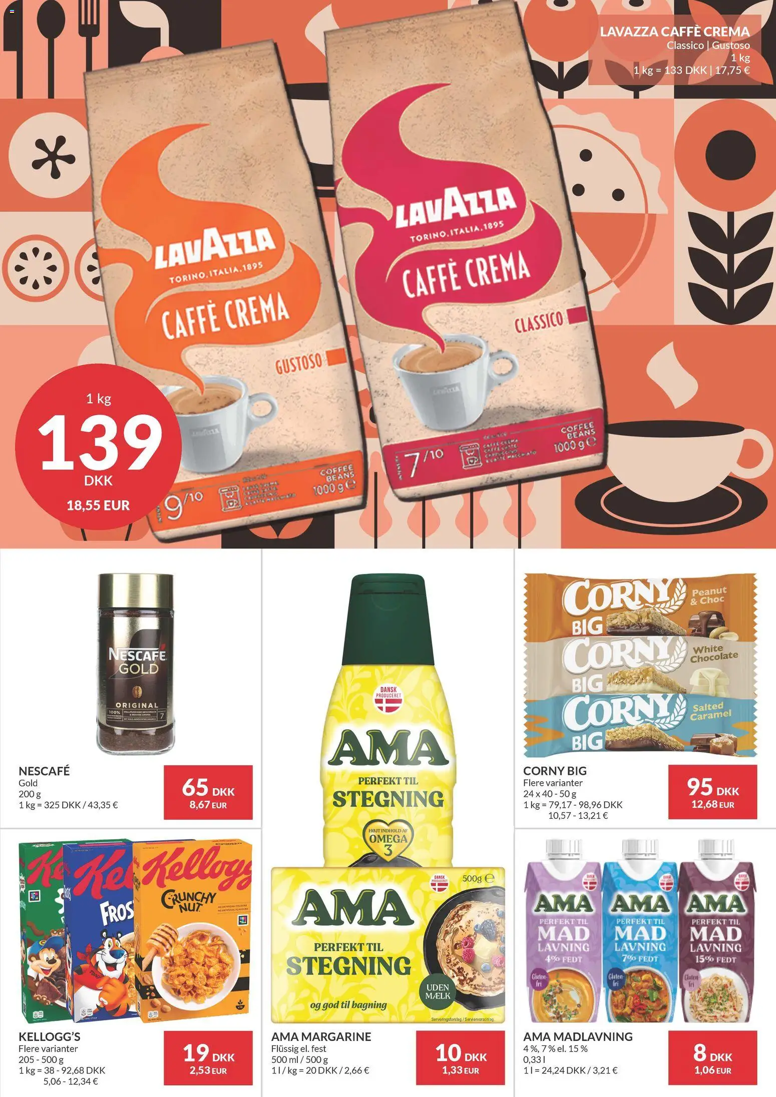 Nielsen Discount tilbudsavis – gyldig fra 19.03.2026 | Side: 18 | Produkter: Mælk, Margarine