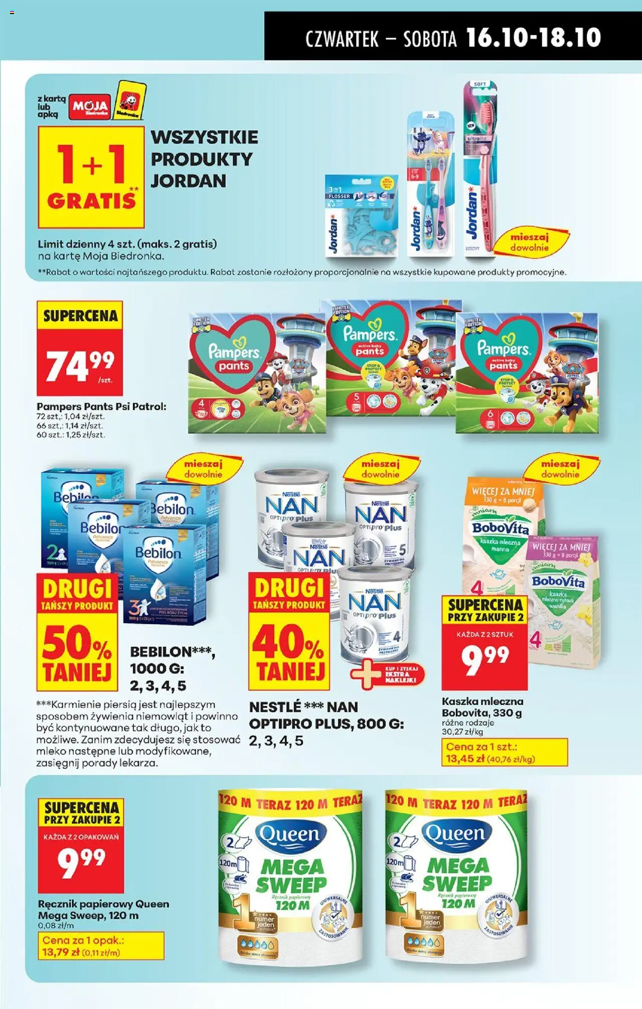 Biedronka gazetka - Oferta w tym tygodniu od 16.10.2025 | Strona: 69 | Produkty: Karta, Naklejki, Mleko, Ręcznik papierowy