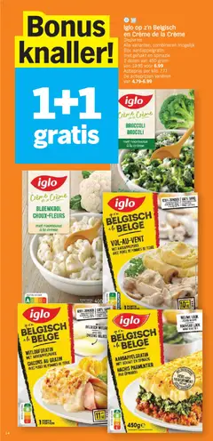 Albert Heijn Folder week / de la semaine 17 - Voorbeeld van een folder van Albert Heijn, geldig van 20.04.2026 | Pagina: 14 | Producten: La, Crème, Bloemkool, Spinazie
