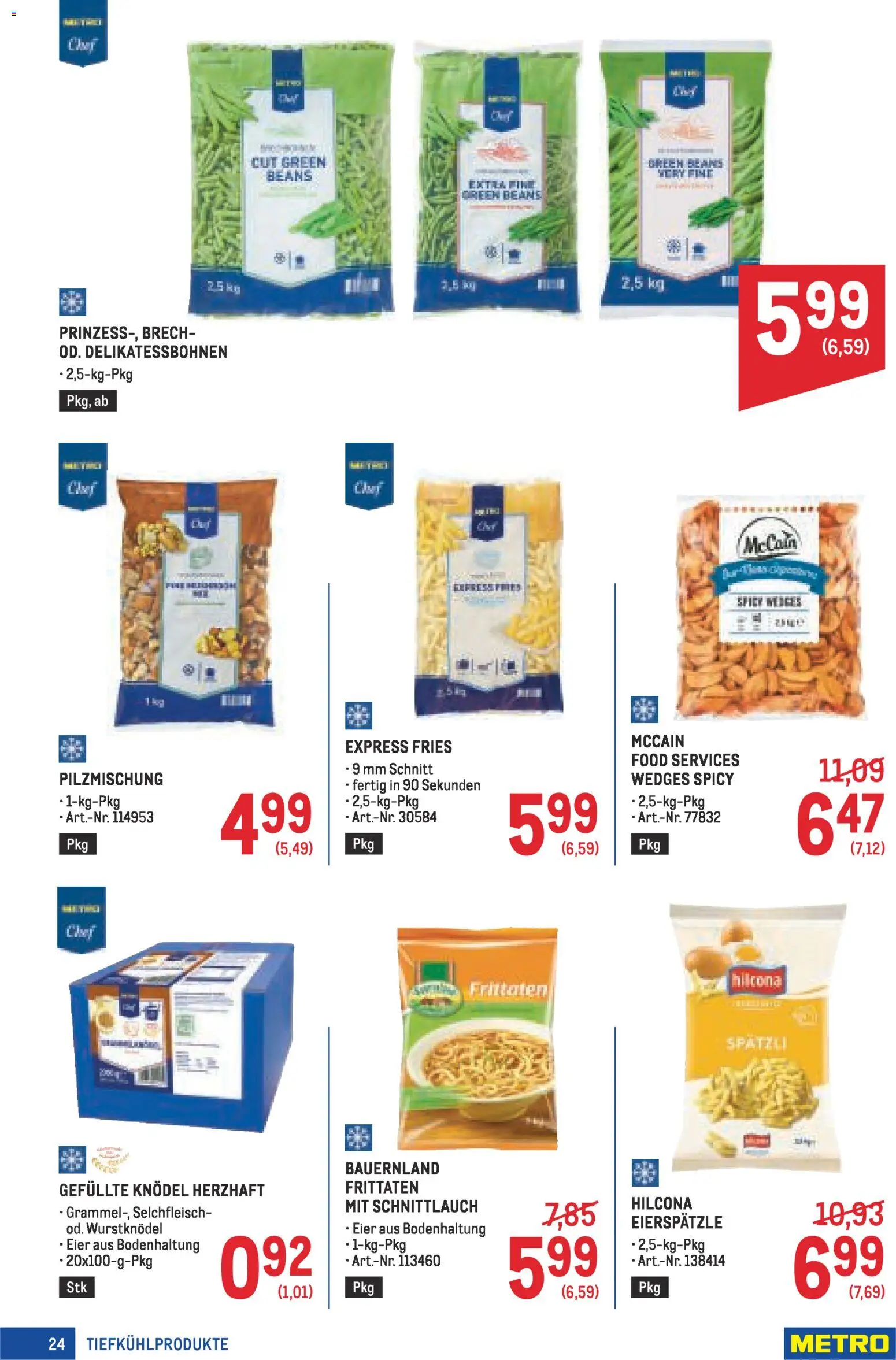 Metro Profi gültig ab 22.01.2026 | Seite: 24 | Produkte: Eier