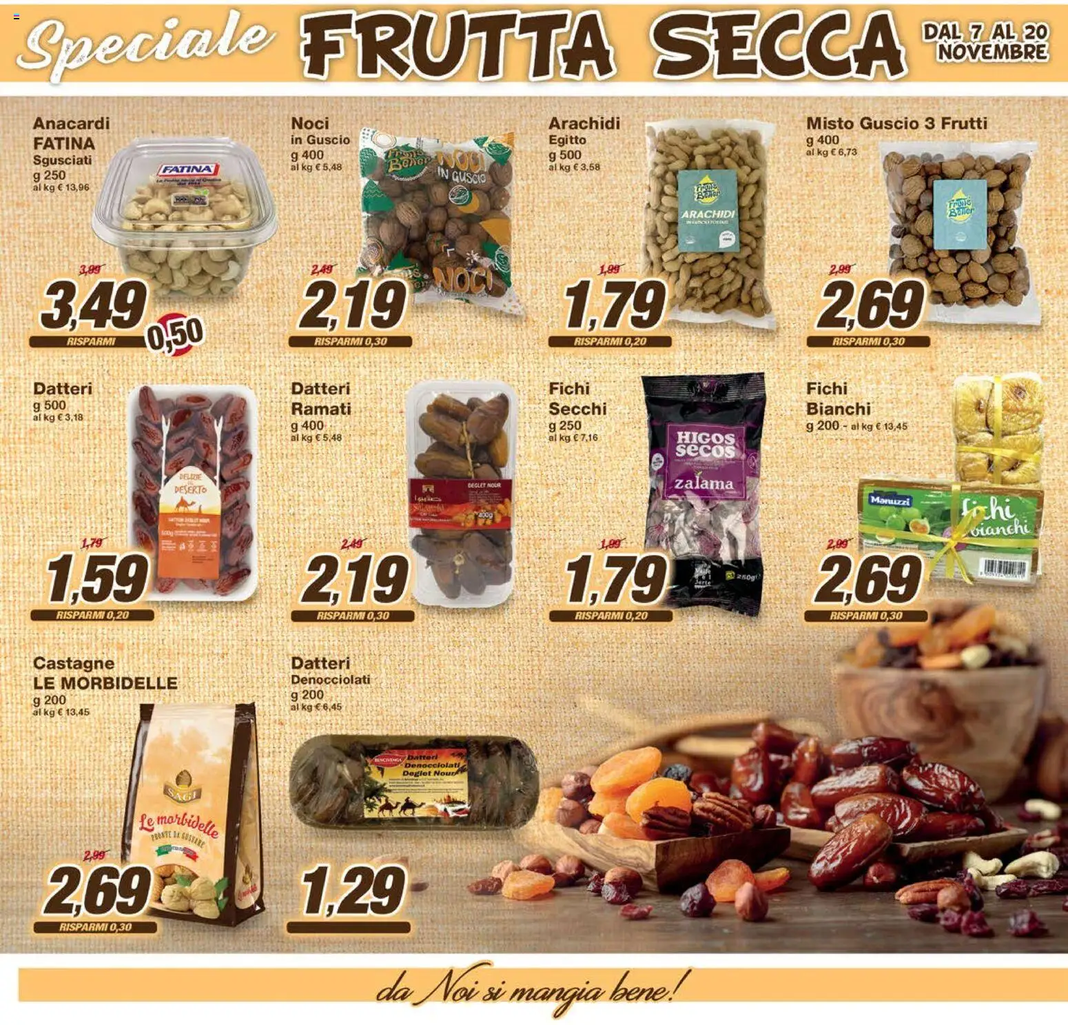 Volantino Prix del 07.11.2025 | Pagina: 7 | Prodotti: Frutta, Noci, Anacardi, Arachidi