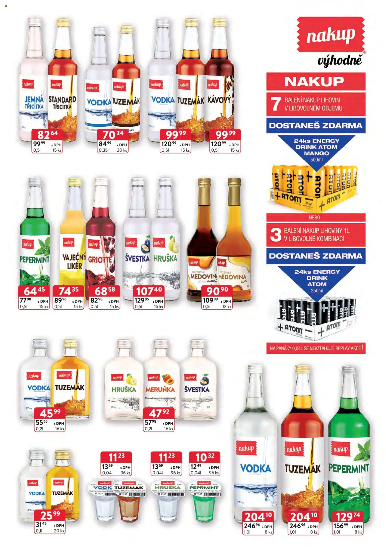 Astur & Qanto leták - Velkoobchod 04/2026 od 01.04.2026 | Strana: 11 | Produkty: Likér, Lihoviny, Tuzemák, Energy drink