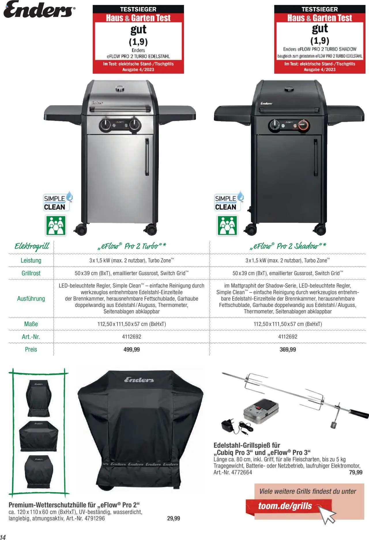 Toom Baumarkt Grills & Zubehör 2025 - gültig ab dem 19.02.2025 | Seite: 14 | Produkte: Batterie