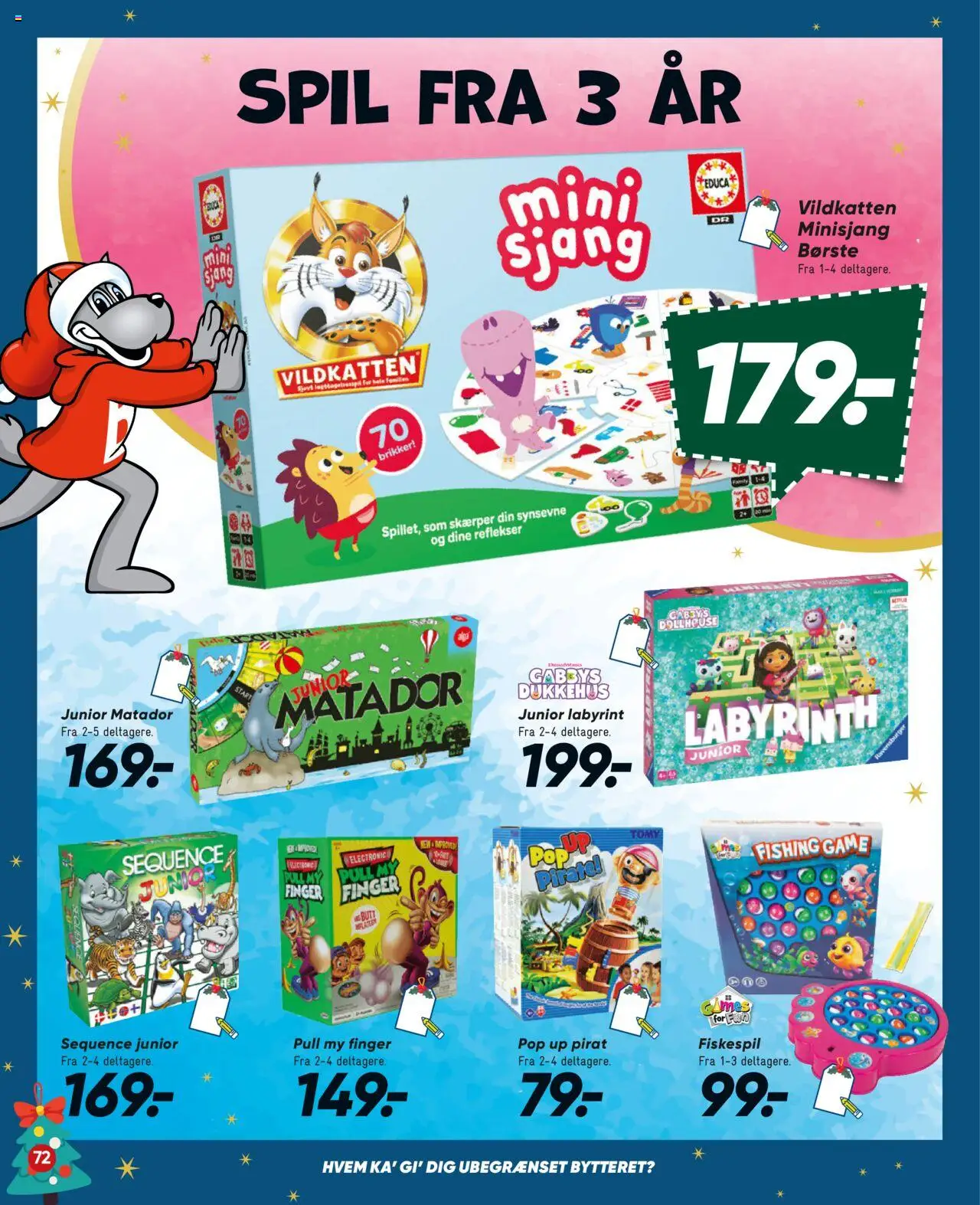 Bilka tilbudsavis – gyldig fra 10.10.2025 | Side: 72 | Produkter: Børste, Søm, Spil