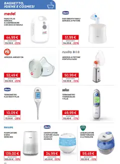 Volantino Prenatal del 21.08.2025 | Pagina: 24 | Prodotti: Compressore, Termometro, Purificatore d'aria, Doccia