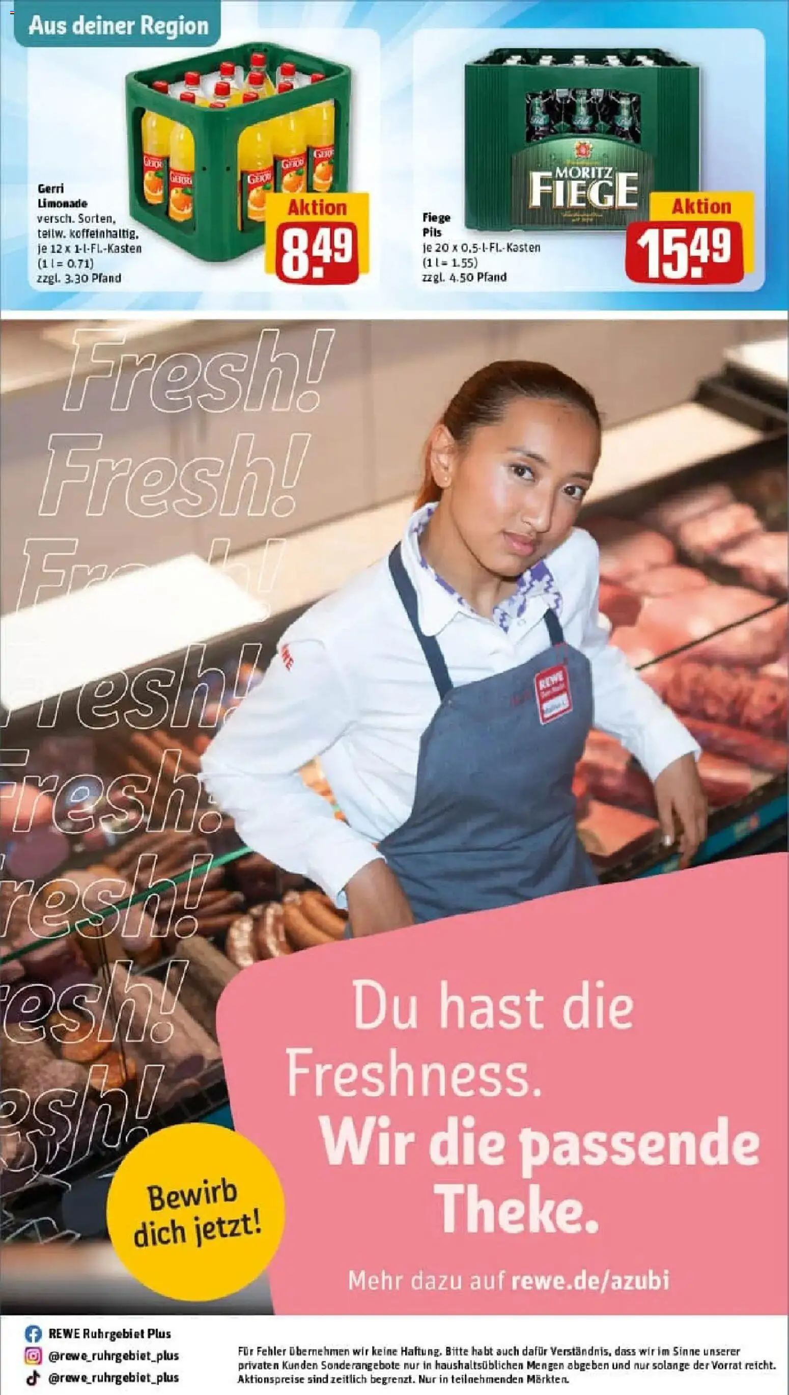 Rewe prospekt Gelsenkirchen / Scholven	 – gültig ab 26.01.2026 | Seite: 28 | Produkte: Pils, Limonade