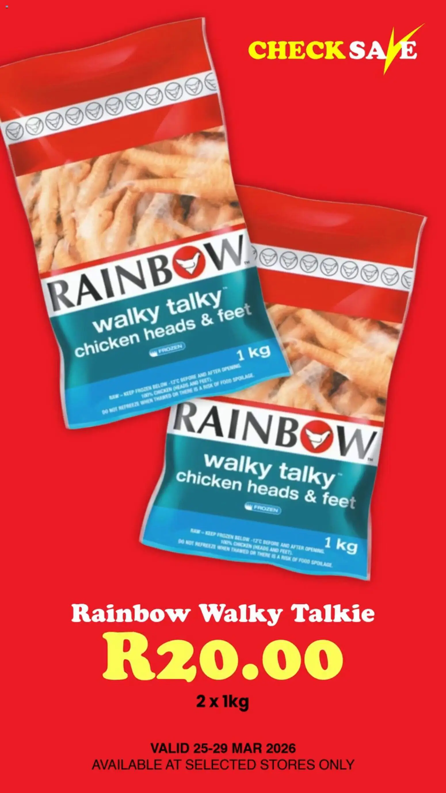 New Check Save catalogue – valid from 25.03.2026 | Page: 9 | Products: Chicken