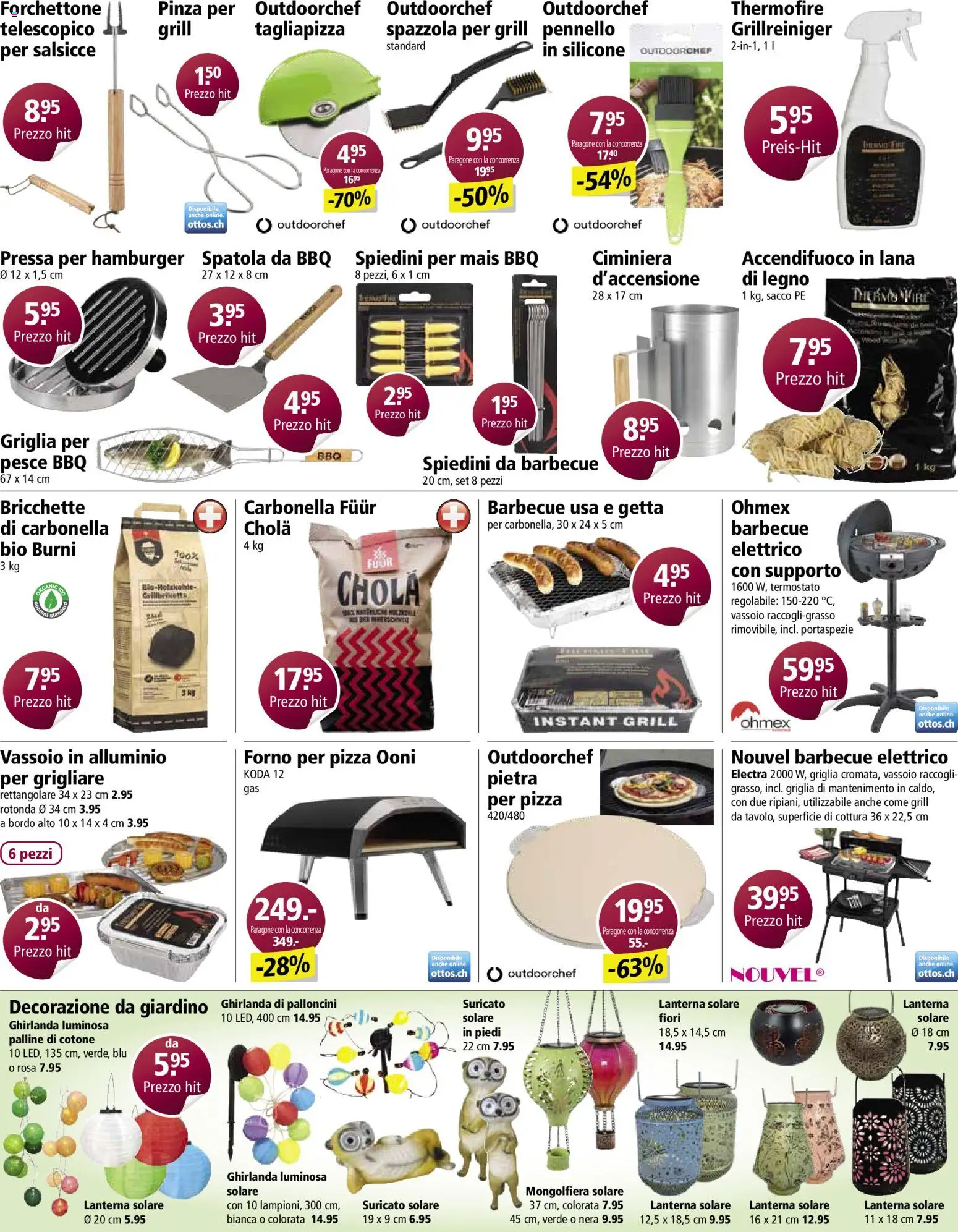Otto's aktionen IT – gültig ab 31.03.2026 | Seite: 4 | Produkte: Pizza, Grill
