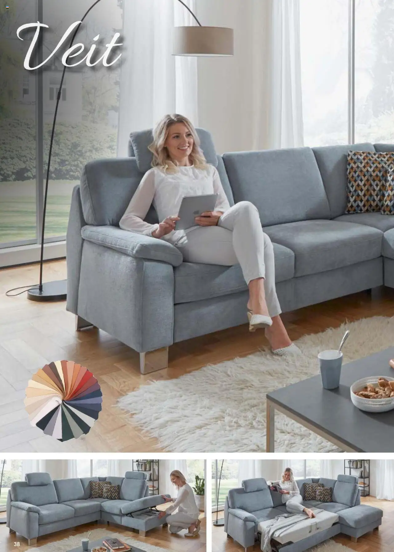 Sconto nábytek katalog - Sedací soupravy od 01.01.2025 | Strana: 38