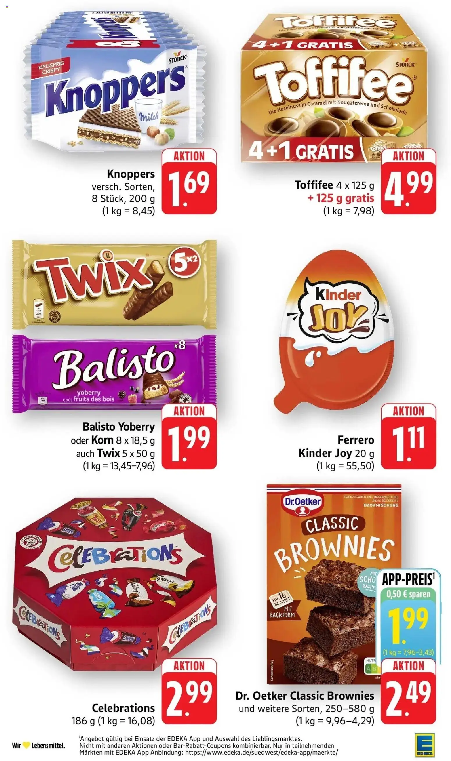 Angebote – gültig ab 27.04.2026 | Seite: 40 | Produkte: Milch, Schokolade, Celebrations, Twix