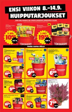 Tokmanni-mainoslehti voimassa 08.09.2025 alkaen