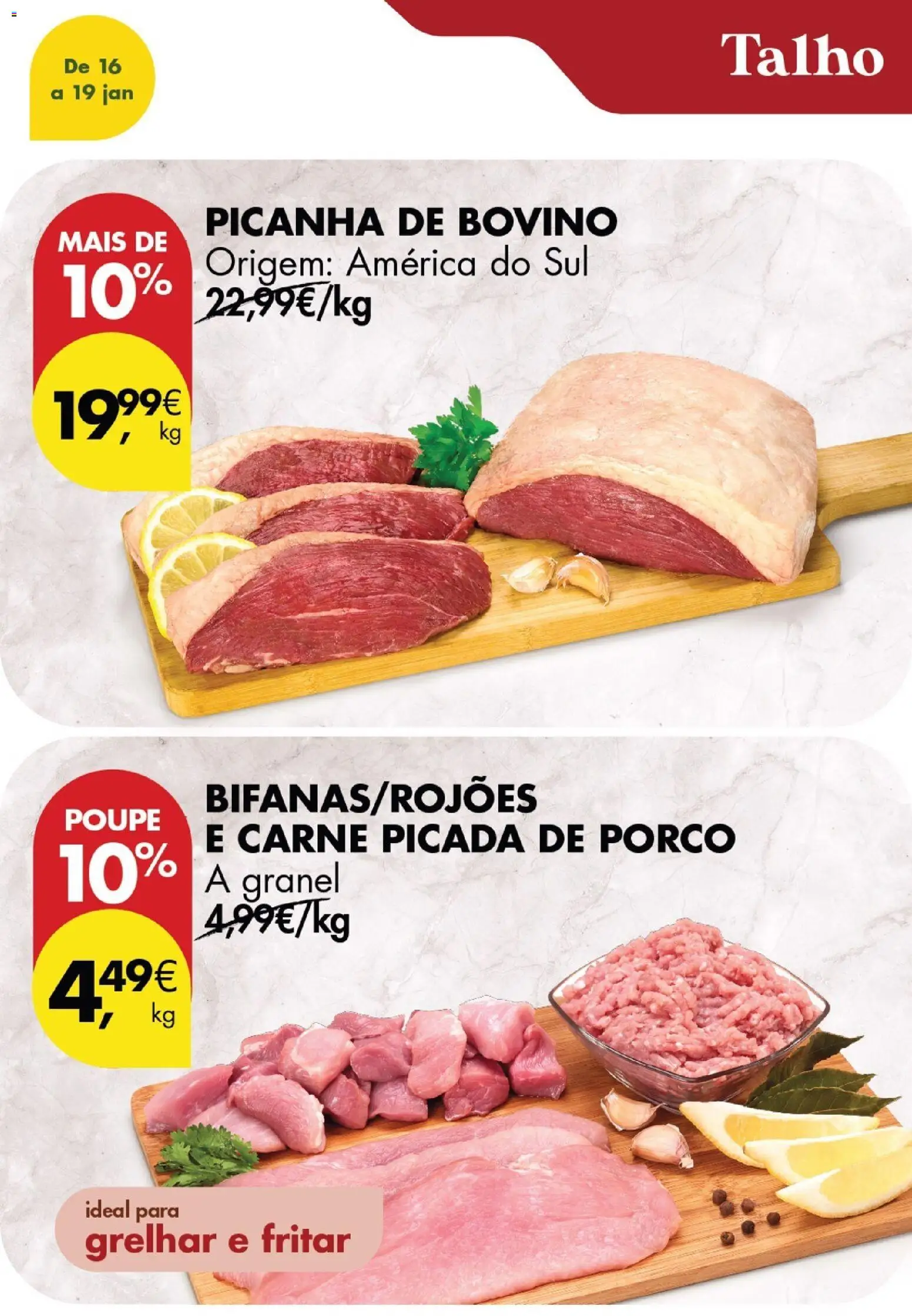 Pingo Doce Poupe este Fim de Semana │ válido de 16.01.2026 | Página: 5 | Produtos: Carne picada, Carne
