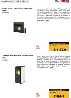 Volantino Eurobrico del 23.07.2025 | Pagina: 42 | Prodotti: Pellet, Stufa a pellet, Stufa, Prezzemolo