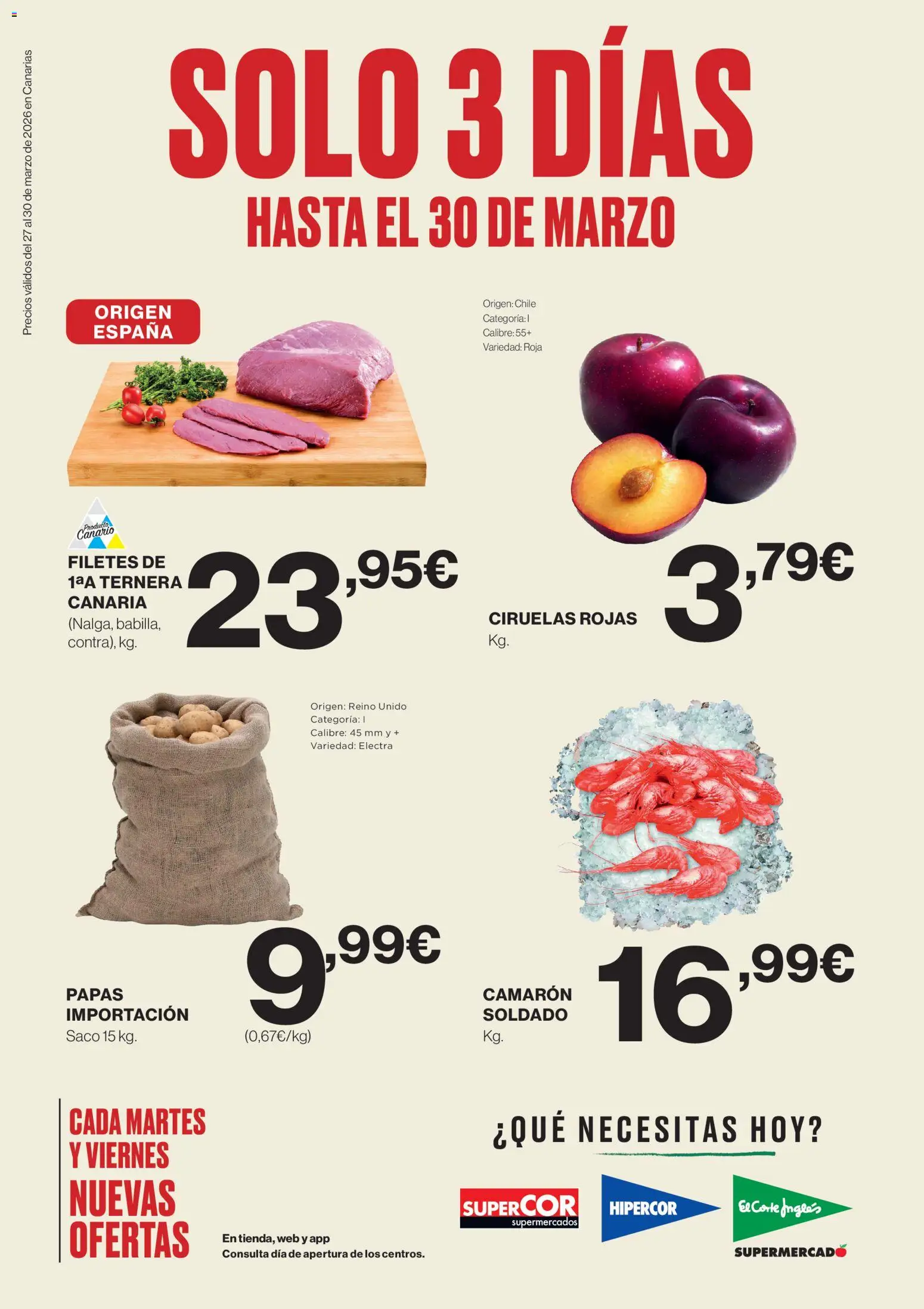 Supercor Canarias │ válido desde el 27.03.2026 | Página: 1