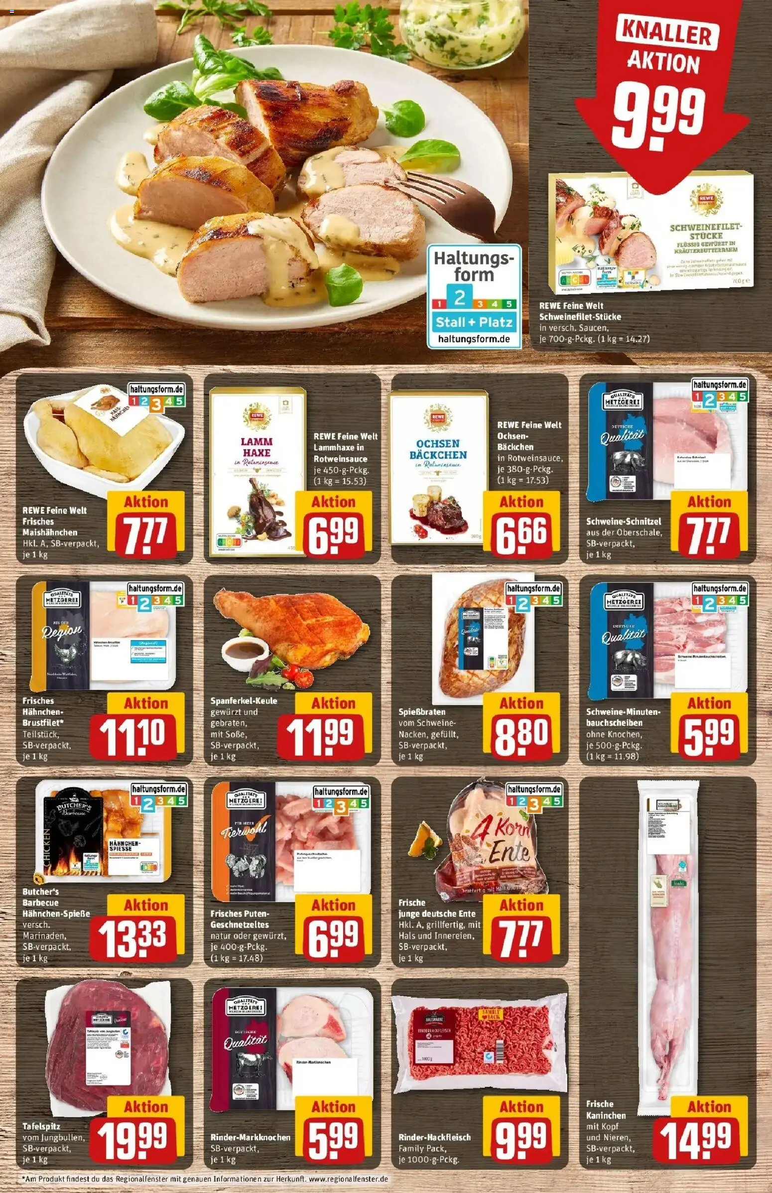 Rewe Prospekt Schloss-Neuhaus	 – gültig ab 30.03.2026 | Seite: 10 | Produkte: Tafelspitz, Spieße, Schweinefilet, Ente