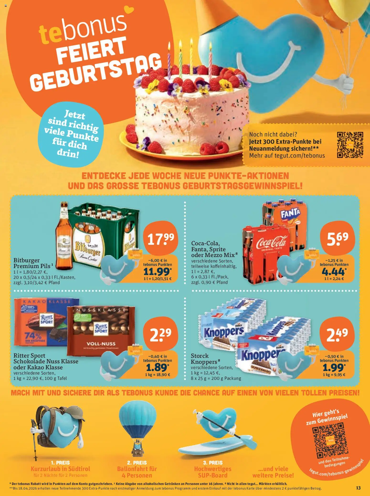 Tegut Prospekt 	 – gültig ab 13.04.2026 | Seite: 15