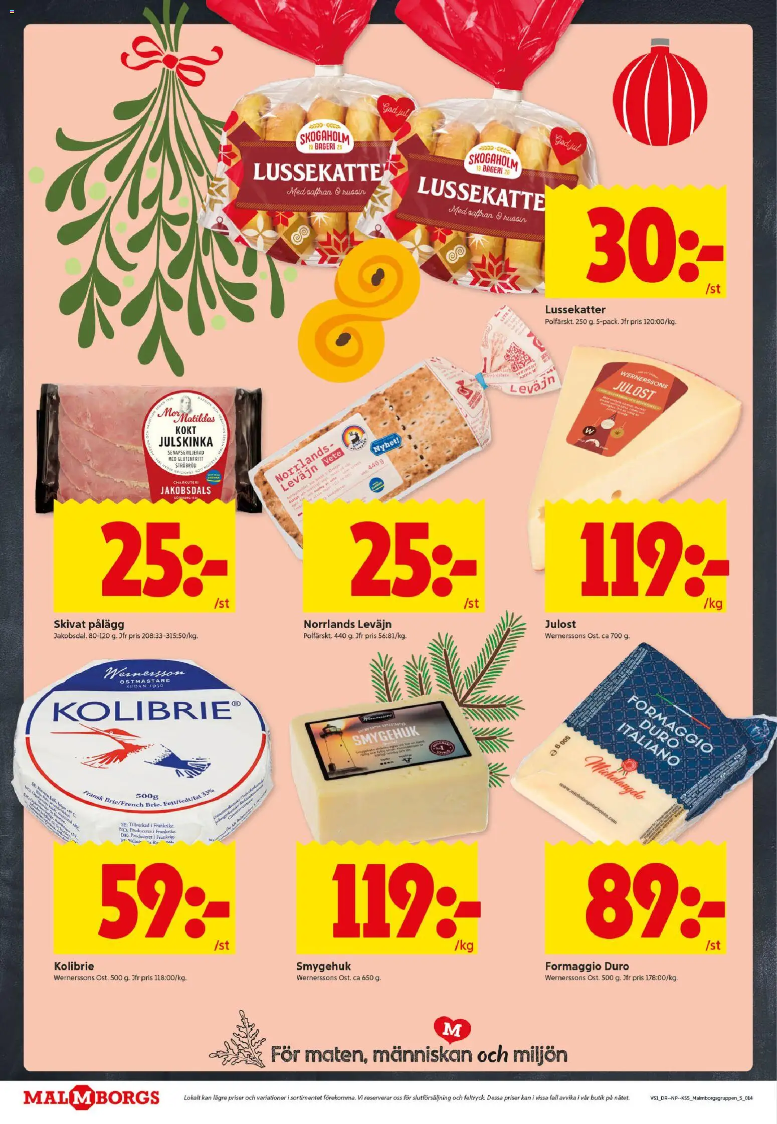 ICA Kvantum reklamblad aktuell från 15.12.2025 | Sida: 14 | Produkter: Bageri, Saffran