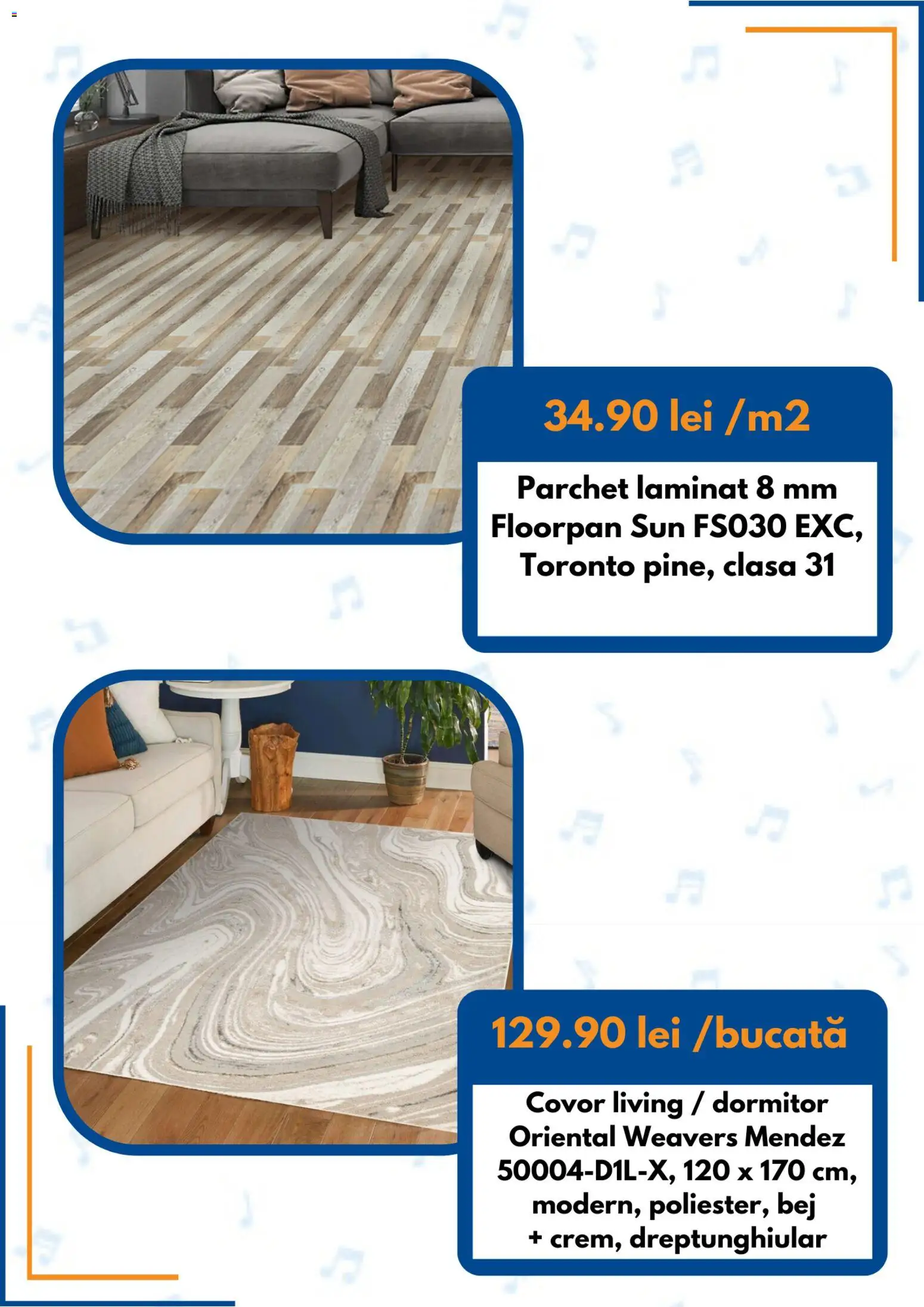 Noul catalog Dedeman – valabil de la 01.01.2026 | Pagină: 7 | Produse: Parchet, Covor