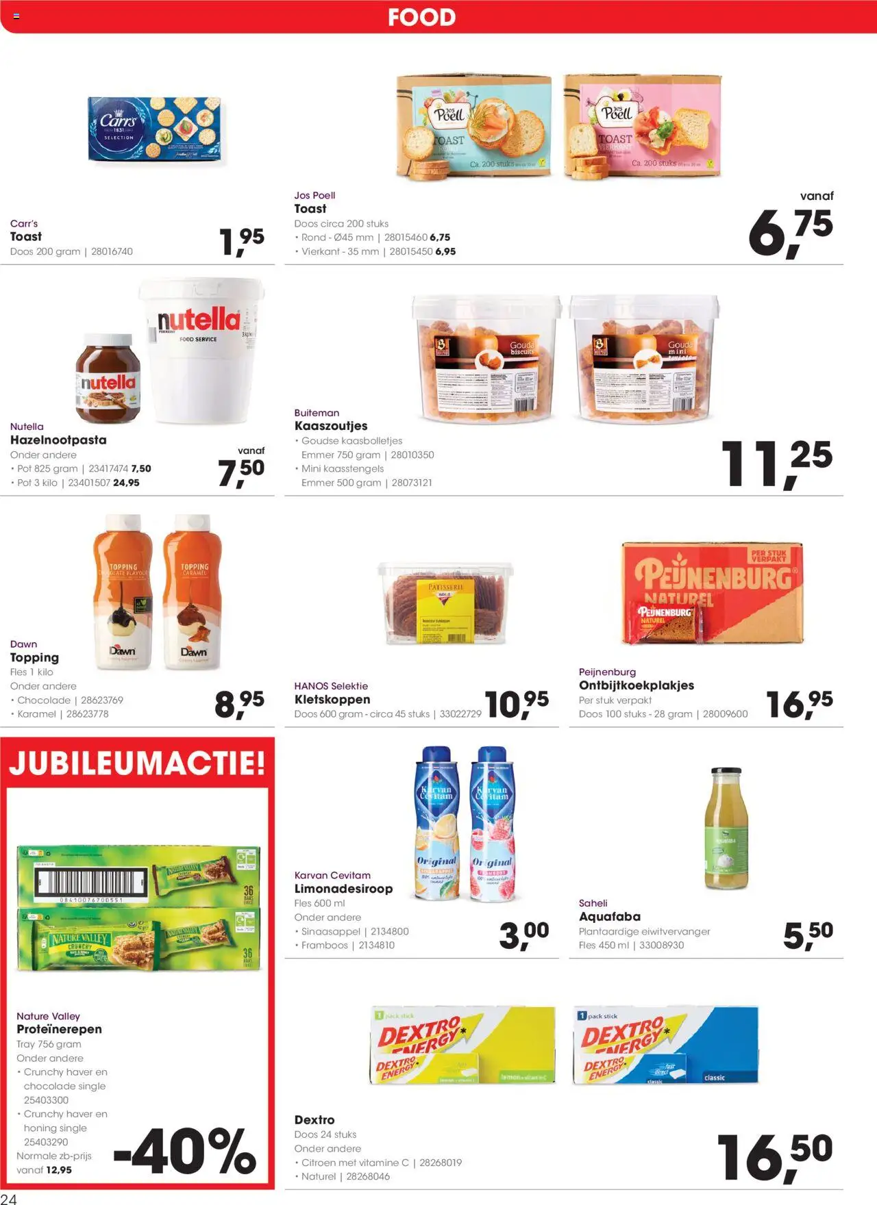  | Pagina: 24 | Producten: Citroen, Aas, Haver, Vitamine C