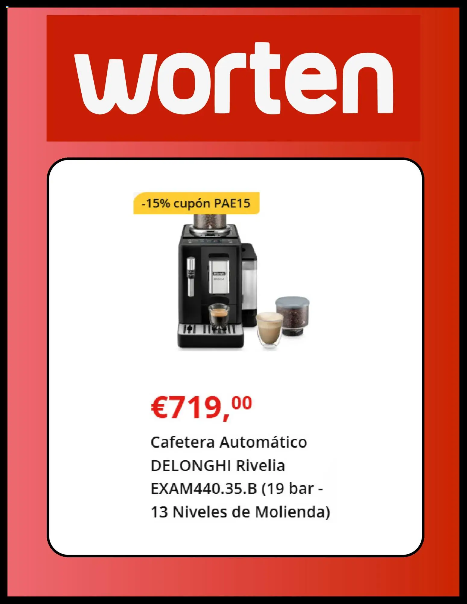 Worten folleto │ válido desde el 01.04.2026 | Página: 5 | Productos: Cafetera