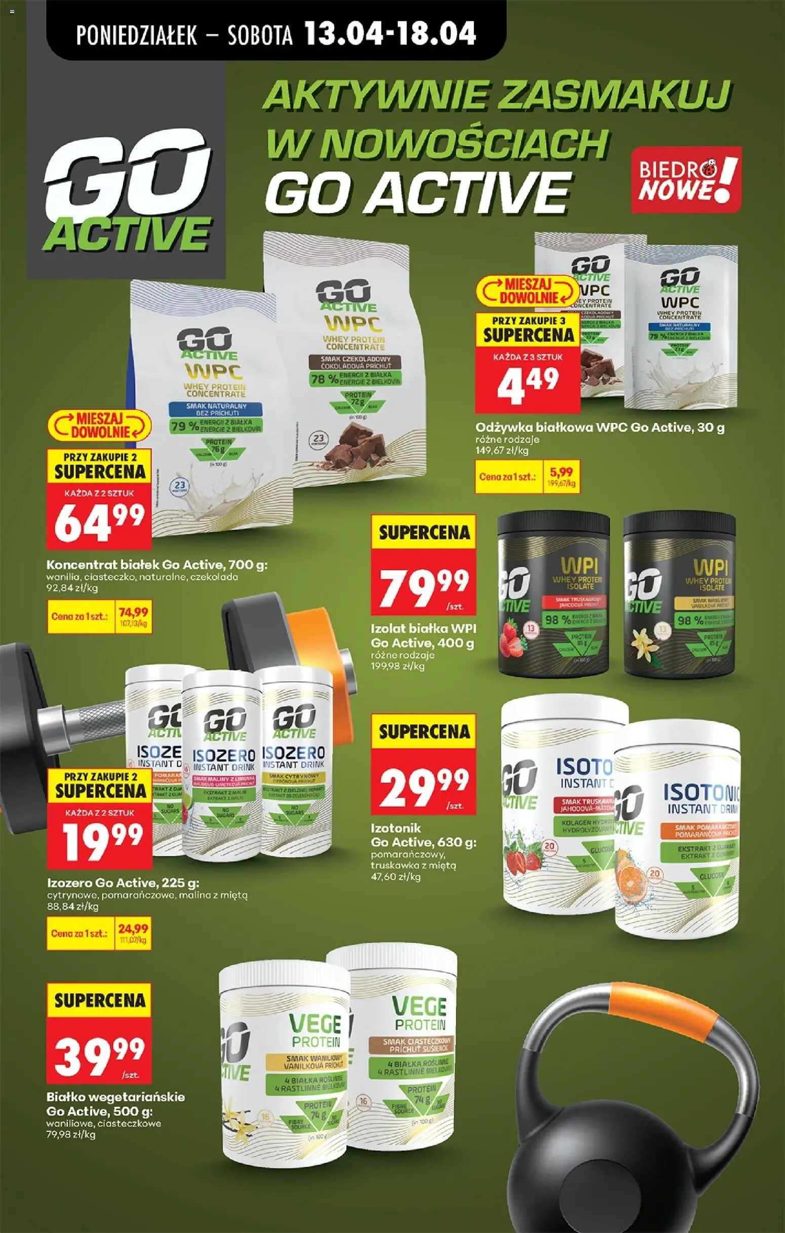 Biedronka gazetka od poniedziałku od 13.04.2026 | Strona: 54