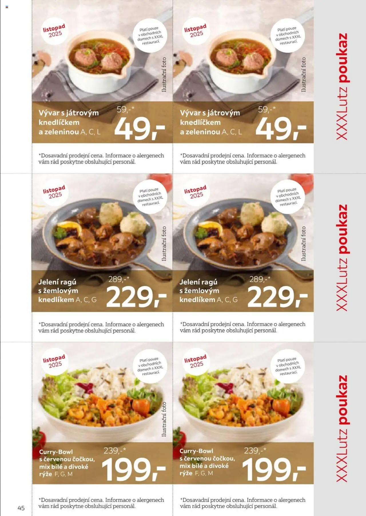 XXXLutz leták - Být věrným zákazníkem se vyplatí od 01.08.2025 | Strana: 44 | Produkty: Rýže, Vývar