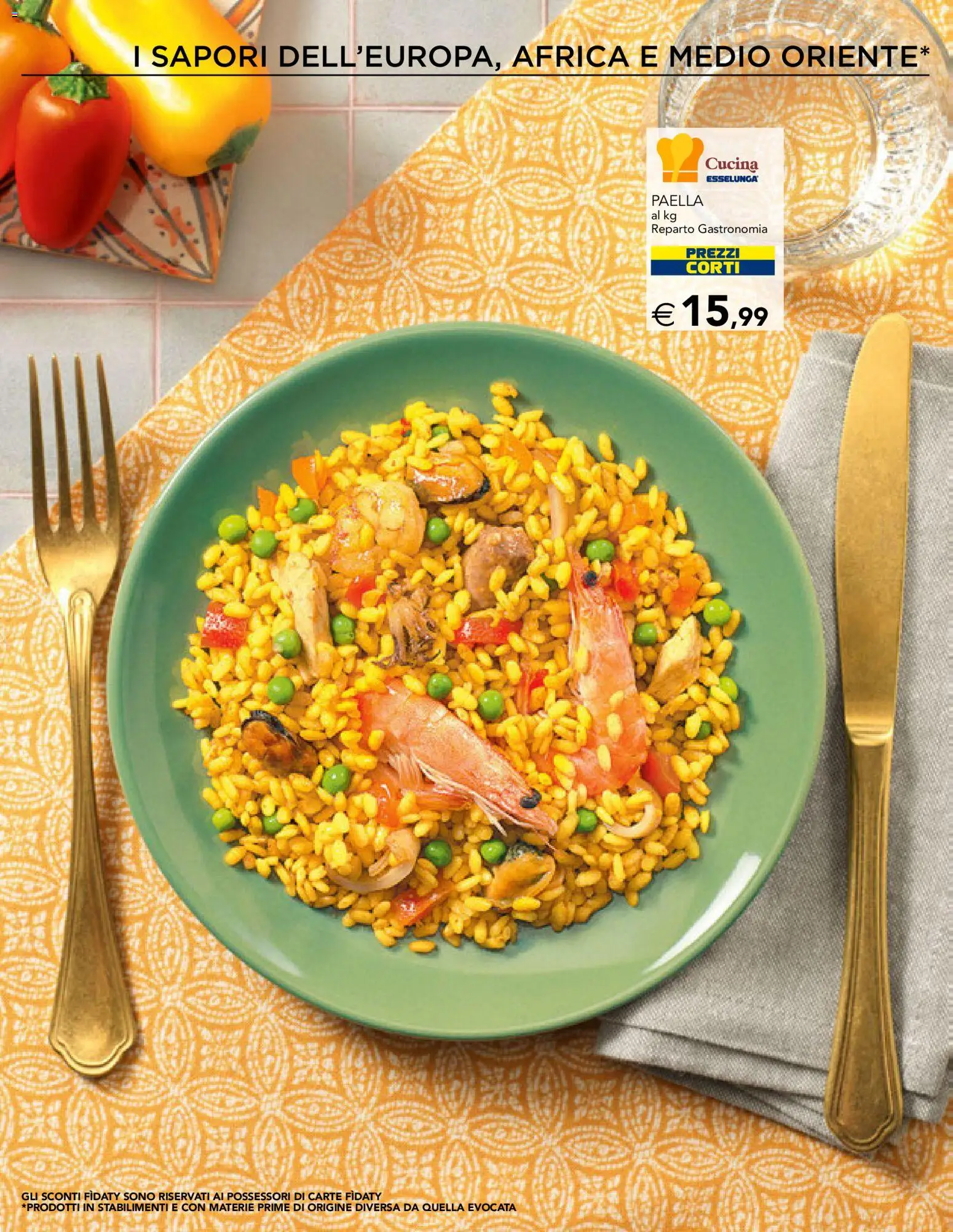 Volantino Esselunga S del 12.02.2026 | Pagina: 9 | Prodotti: Paella