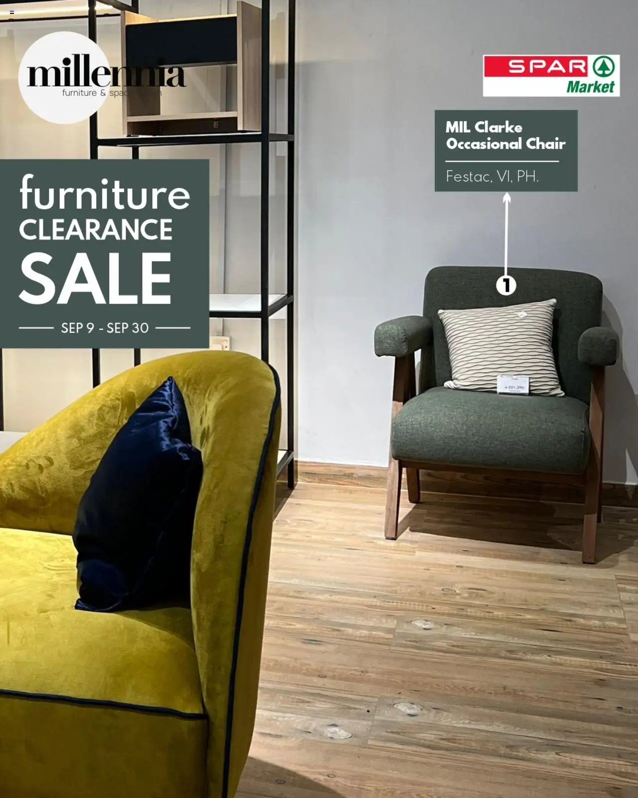 Spar Catalogue Millennia valid from 09.09.2025 | Page: 10 | Products: Chair