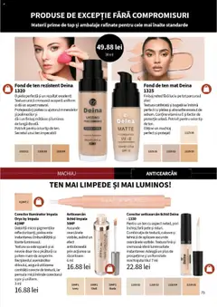 Catalog Lady’s – valabil de la 01.08.2025 | Pagină: 75 | Produse: Fond de ten, Top, Machiaj, Iluminator