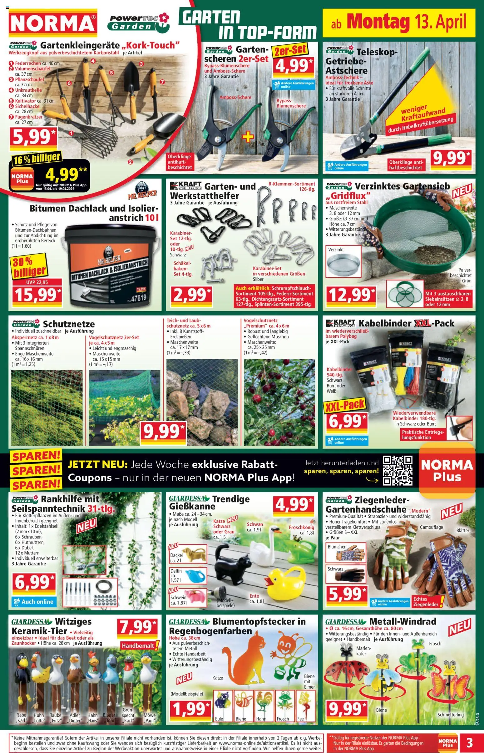 Norma Prospekt 	 – gültig ab 13.04.2026 | Seite: 3 | Produkte: Ente