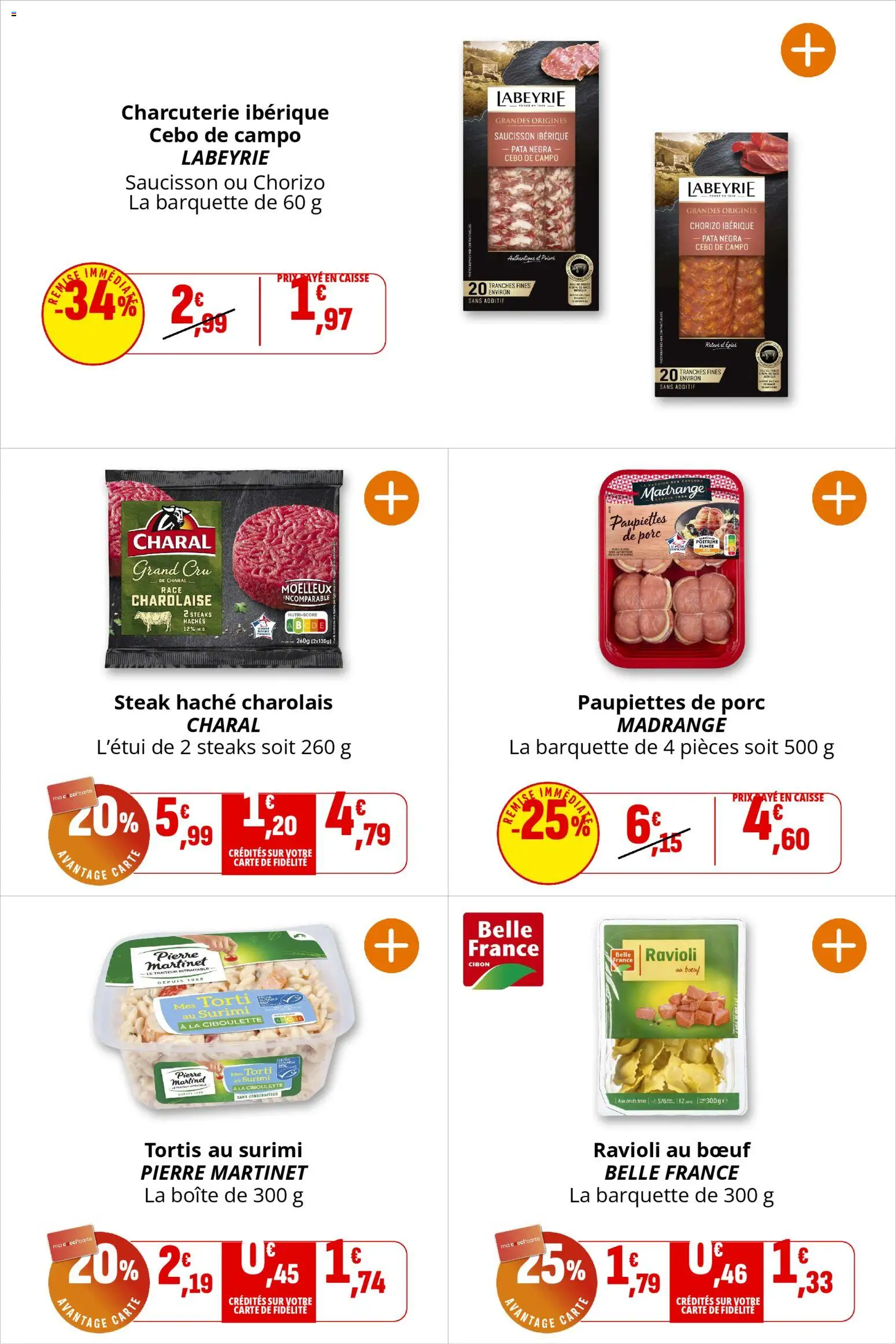 {H1} | Page: 8 | Produits: Chorizo, Saucisson, Poivre, Porc