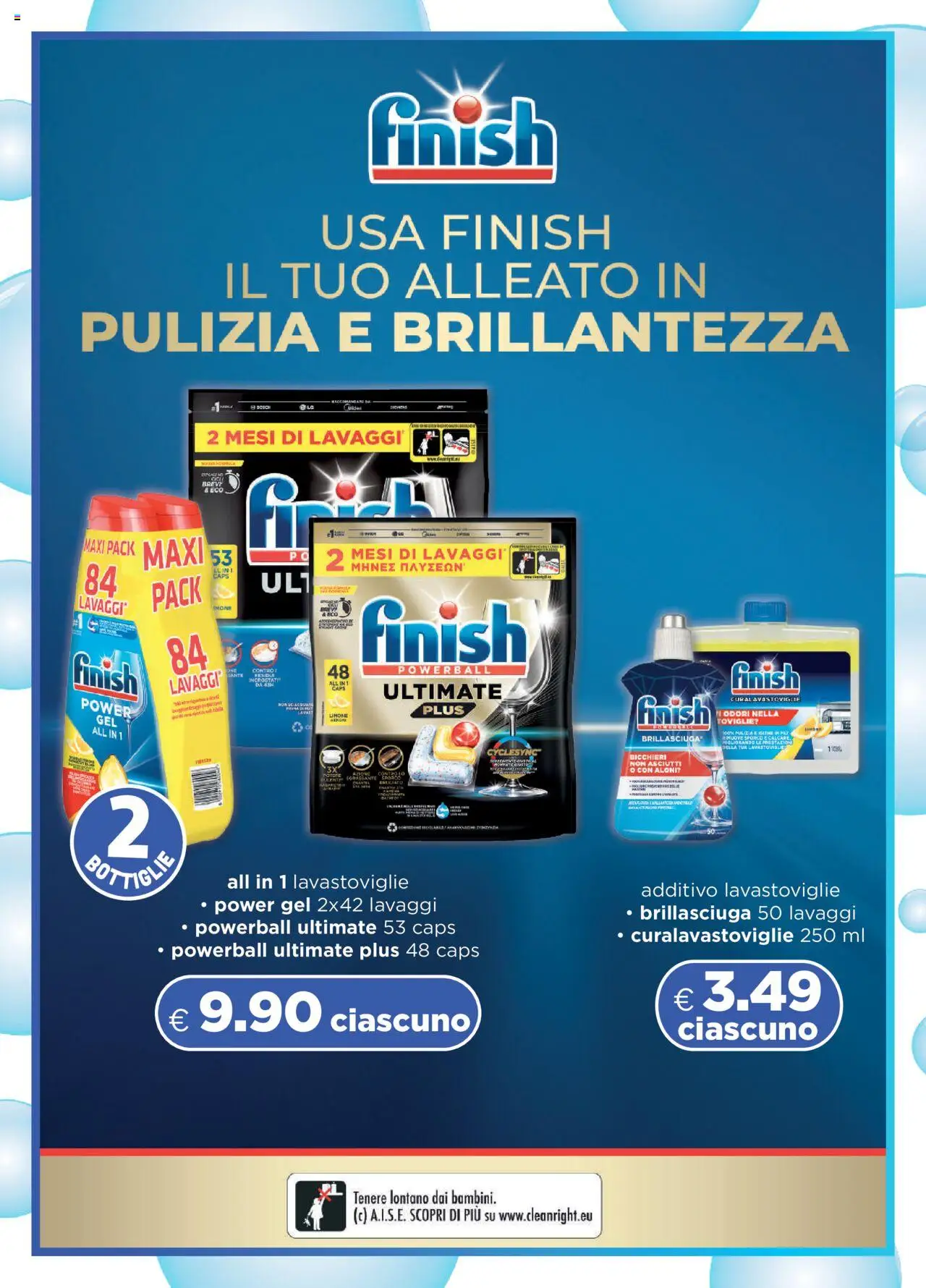 Volantino Acqua e Sapone del 10.08.2025 | Pagina: 6 | Prodotti: Lavastoviglie