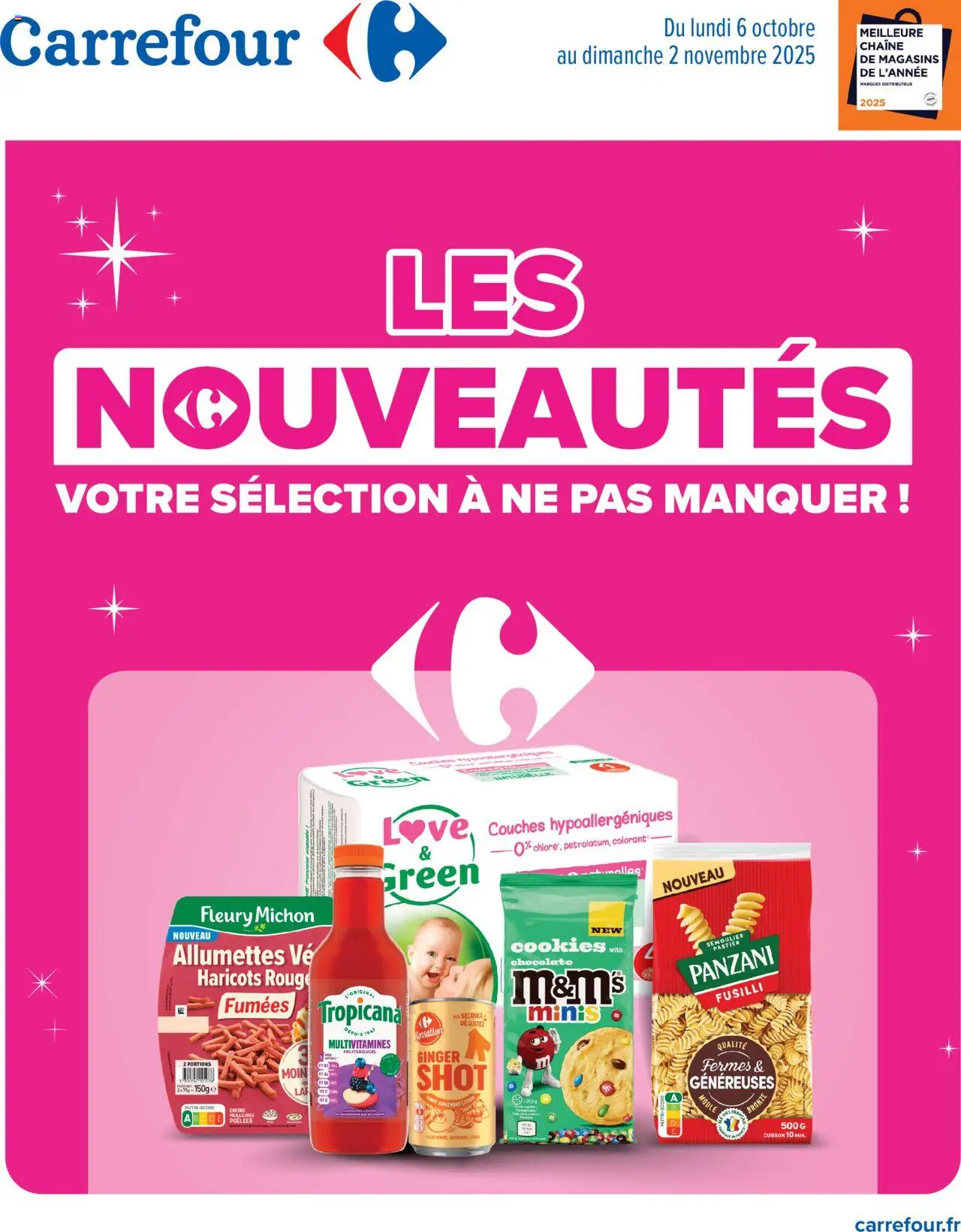 {H1} | Page: 1 | Produits: Couches, Fusilli, Cookies, Gingembre