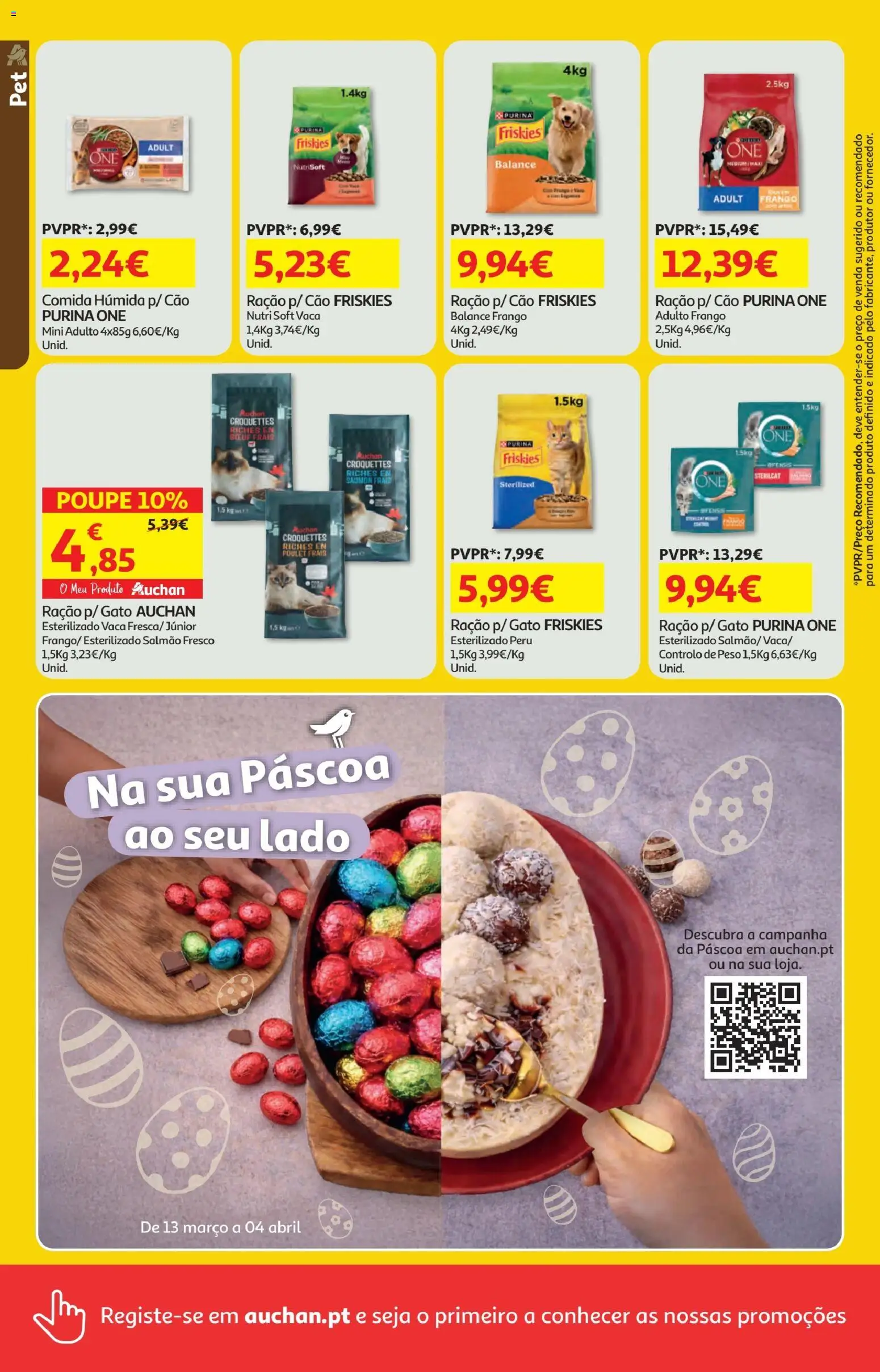 Minipreço folheto │ válido de 26.03.2026 | Página: 16 | Produtos: Purina one, Frango, Peru, Salmão