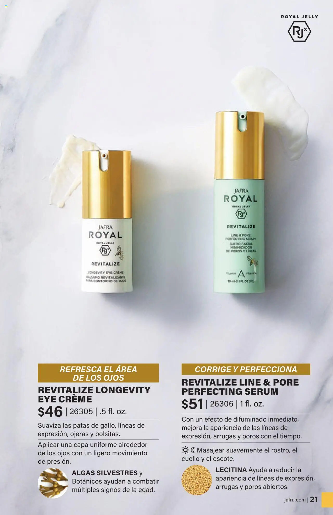 JAFRA folleto │ válido desde el 01.08.2025 | Página: 21 | Productos: Sérum