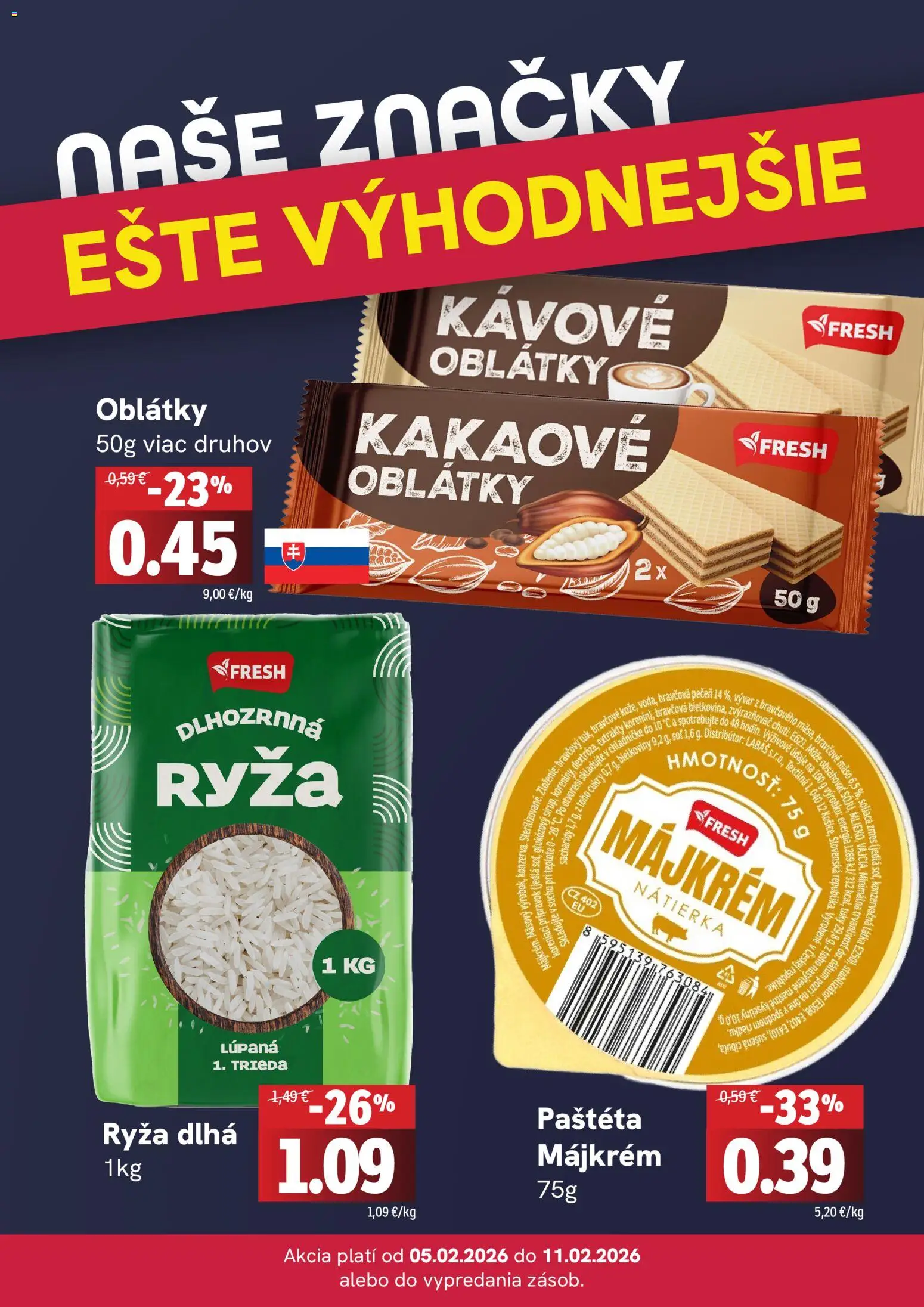 Nové Fresh akcie – leták je platný od 05.02.2026 | Strana: 4