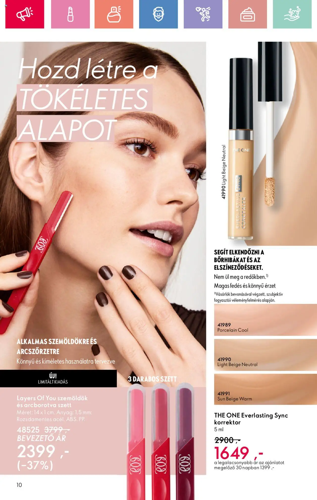 Oriflame akciós ujság - amely érvényes a következő dátumtól: 17.08.2025 | Oldal: 10 | Termékek: Korrektor