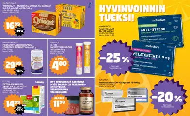  | Sivu: 3 | Tuotteet: Vadelma, Mustikka, Tabletti