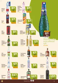 Nitrazdroj leták platný od 20.03.2026 | Strana: 5 | Produkty: Beefeater, Vodka, Voda, Pepsi