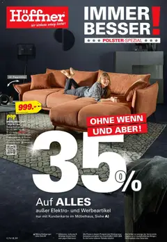 Höffner - Höffner: Möbelangebote ab 23.12.2025 gültig | Seite: 1 | Produkte: Wohnlandschaft