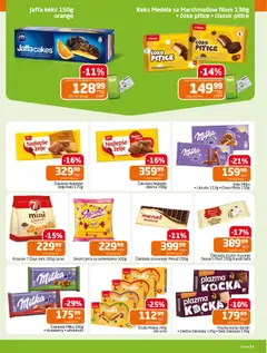 Gomex katalog - pregled Gomex kataloga - važi od 18.03.2026 | Strana: 14 | Proizvode: Milka, Plazma, Štrudla, Marshmallow