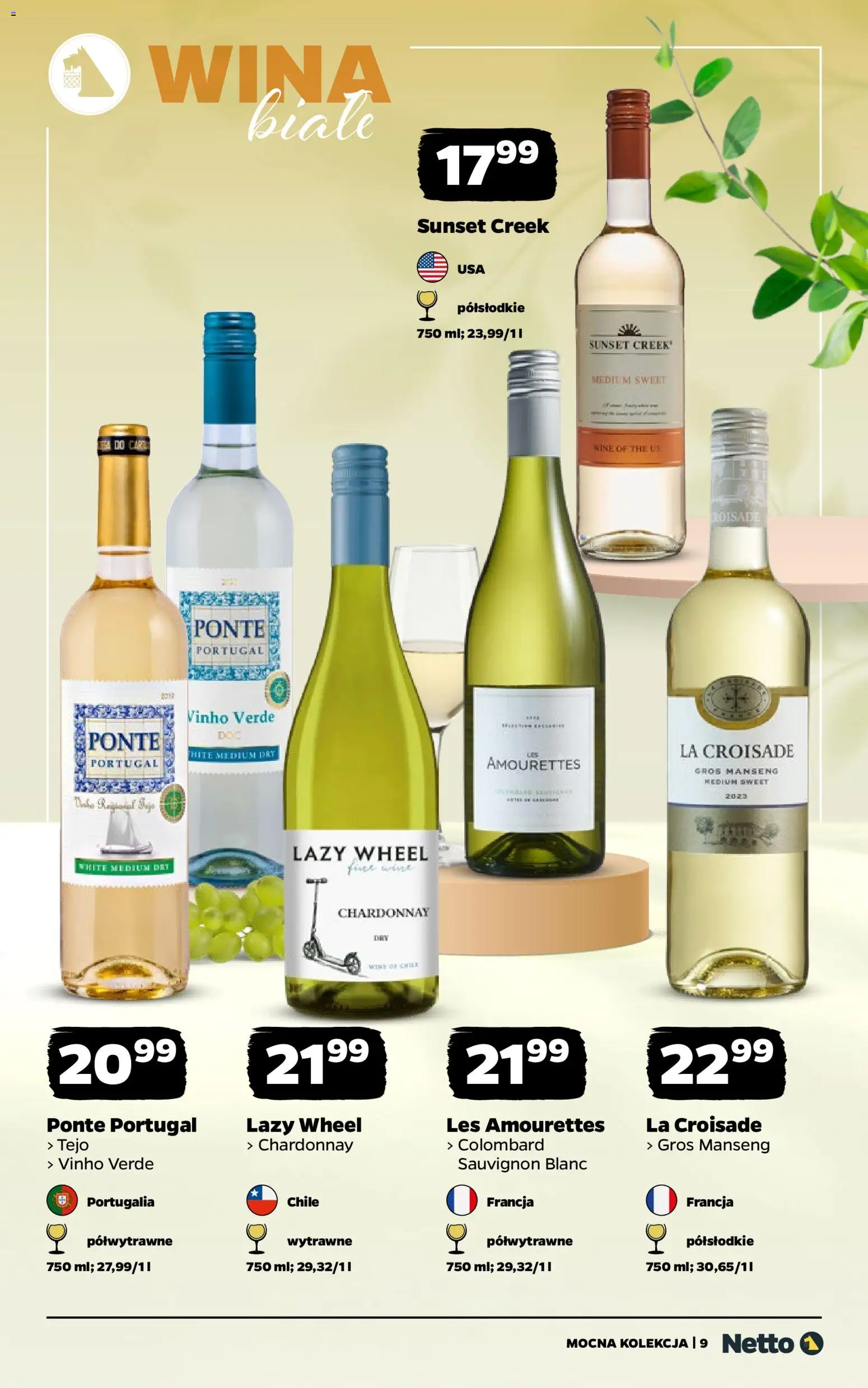 Netto gazetka - Wina od 13.04.2026 | Strona: 9 | Produkty: Chardonnay