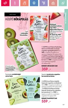 Oriflame akciós ujság - amely érvényes a következő dátumtól: 17.08.2025 | Oldal: 129 | Termékek: Hajmaszk, Bor, Smoothie