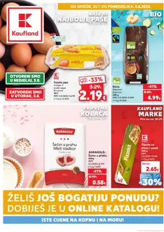 Ponuda Kaufland - Pregled kataloga iz trgovine Kaufland, vrijedi od 30.07.2025