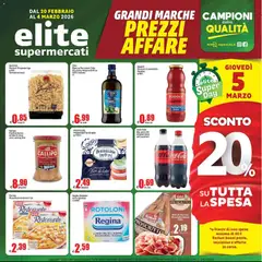 Anteprima del volantino Volantino Elite Supermercati	 valido a partire dal 20.02.2026