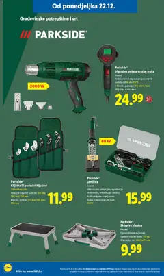 Parkside® Kliješta ili podesivi ključevi, 3 komada u setu. Podesivi ključevi: veličine 150 mm/ 200 mm/250 mm. Kliješta: veličine 175 mm/240 mm/ 300 mm - Pregled kataloga iz trgovine Lidl, vrijedi od 15.12.2025 | Stranica: 100