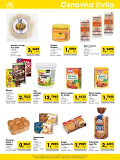 Tuš katalog cash & carry trgovec │ velja od 01.08.2025 | Stran: 11 | Izdelki: Rezanci, Namaz, Tortilje, Sladkor